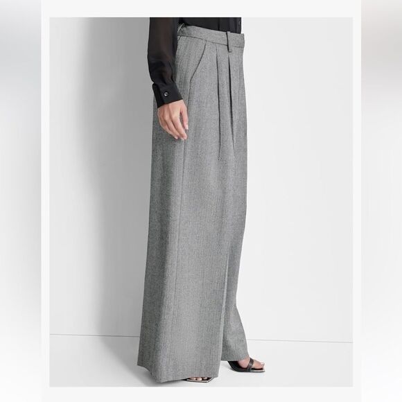 DKNY The Mercer Wide Leg Pants - Picture 3 of 8